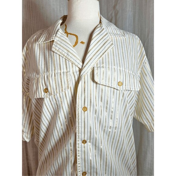 Liz Claiborne Shorts Set Petite 12 Vintage 90's 2 Piece Quiet Luxury Suit Set - Picture 2 of 6